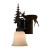 Bryce Deer Single Wall Sconce 