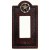 Resin Lone Star Single GFI/Rocker Switch Cover