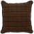 Pine Moose Plaid Pillow