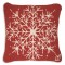 Snowflake Pillow 18 x 18