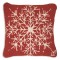 Snowflake Pillow 18 x 18