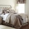 Smoky Square Quilted Twin Bed Cover