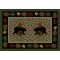 Patchwork Bear 3x4 Rug - Green