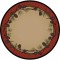 Delicate Pines Round Rug