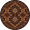 High Rez Round Rug