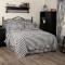 Annie Buffalo Black Check Ruffled Quilt Coverlet- New Style -Queen