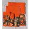 Camo Blaze-Orange Towels-Set of 4 (2 bath-towels)