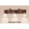 Oak Leaves and Acorns Vanity Light