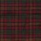 Burgundy & Green Bedskirt - Queen