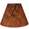 Rustic Pine Cone Lamp Shade - 20 Inch