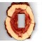Cross Cut Wooden Switch Plates