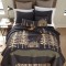 Moonlit Cabin Quilt Set-King