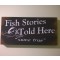 Fish Stories Sign