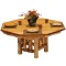 8 Sided Cedar Poker Table 