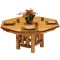 8 Sided Cedar Poker Table 