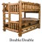 Cedar Log Bunk Beds