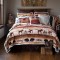 Hinterland Queen Plush Comforter Set