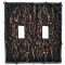 Pine Bark Switch Plates