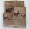 Rustic Moose Towel Sets