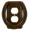 Horse Shoe Outlet Cover
