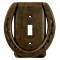 Horse Shoe Single Toggle Switch Cover