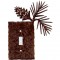 Pinecone Switch Plates