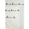 Embroidered Pine Sheet Set- Queen