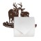 Buck and Doe Deer Towel Bar and Bath Accessories-DISCONTINUED
