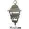 North Ridge Outdoor Bear Pendant Lights - Available in 3 Sizes