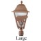 North Ridge Bear Post Lights - Available in 2 Sizes