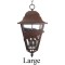 North Ridge Outdoor Bear Pendant Lights - Available in 3 Sizes