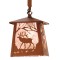 Elk At Dawn Mini Pendant Light