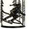 Skier Wall Sconce