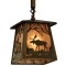 Moose At Dawn Mini Pendant Light