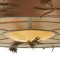 Woodland Pine Inverted Pendant Light