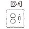 Combination Duplex -LEFT & Toggle-RIGHT Cover