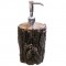 Pine Log Soap or Lotion Dispenser -DISCONTINUED