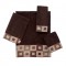 Mission Block Mocha Towel Collection