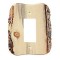 Rustic Single Rocker Switch Plate (3 wood options)