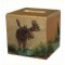 Moose Square Tissue Box Cover