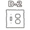 COMBINATION DOUBLE-GANG Switch Plate Covers 