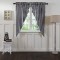 Annie Black Buffalo Check Prairie Curtains