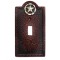Resin Lone Star Single Toggle Switch Plate