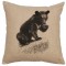 Linen Bear Cub Pillow 16
