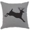 Jumping Deer Linen Pillow (5 colors)
