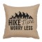 Hike More Linen Pillow (5 colors)