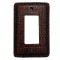 Replica Crocodile Skin Single GFI/Rocker Switch Plate