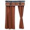 Crystal Creek Valance & Terra Drapes