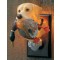 Yellow Lab with Mallard Night Light