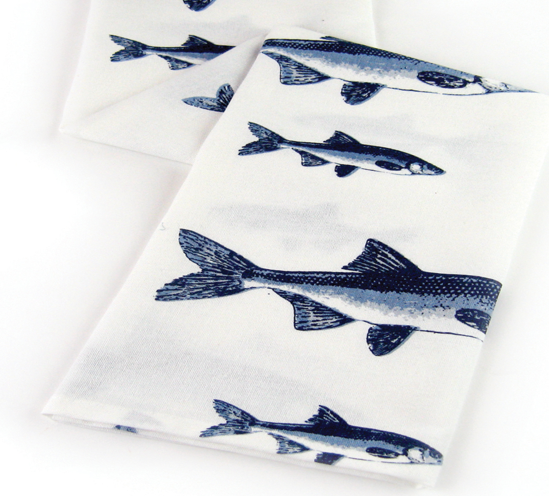 Fishing Kitchen Towel